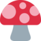 Mushroom emoji on Twitter